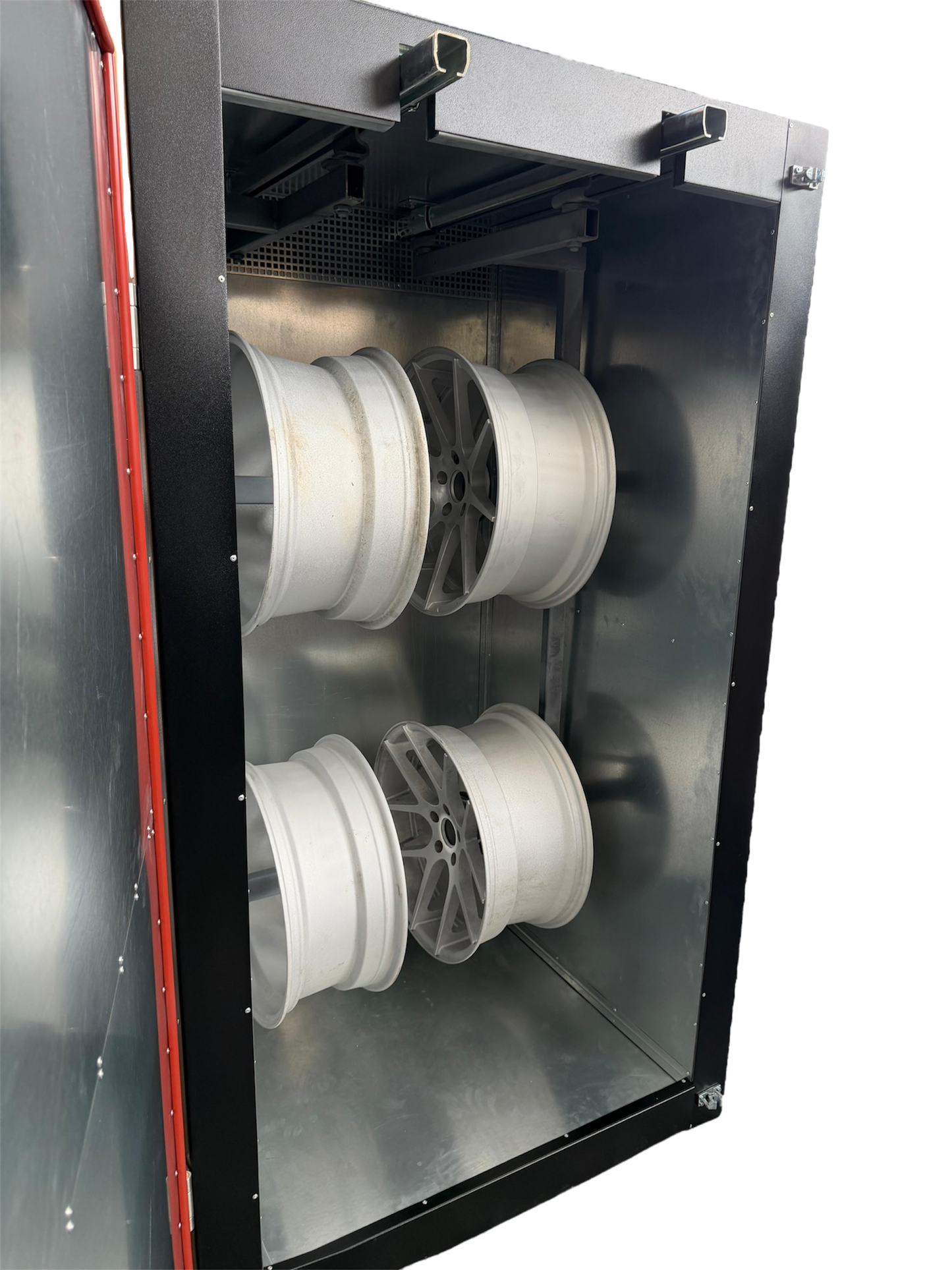 Felgen Einbrennofen Pulverbeschichtung Ofen FP-Master 2M