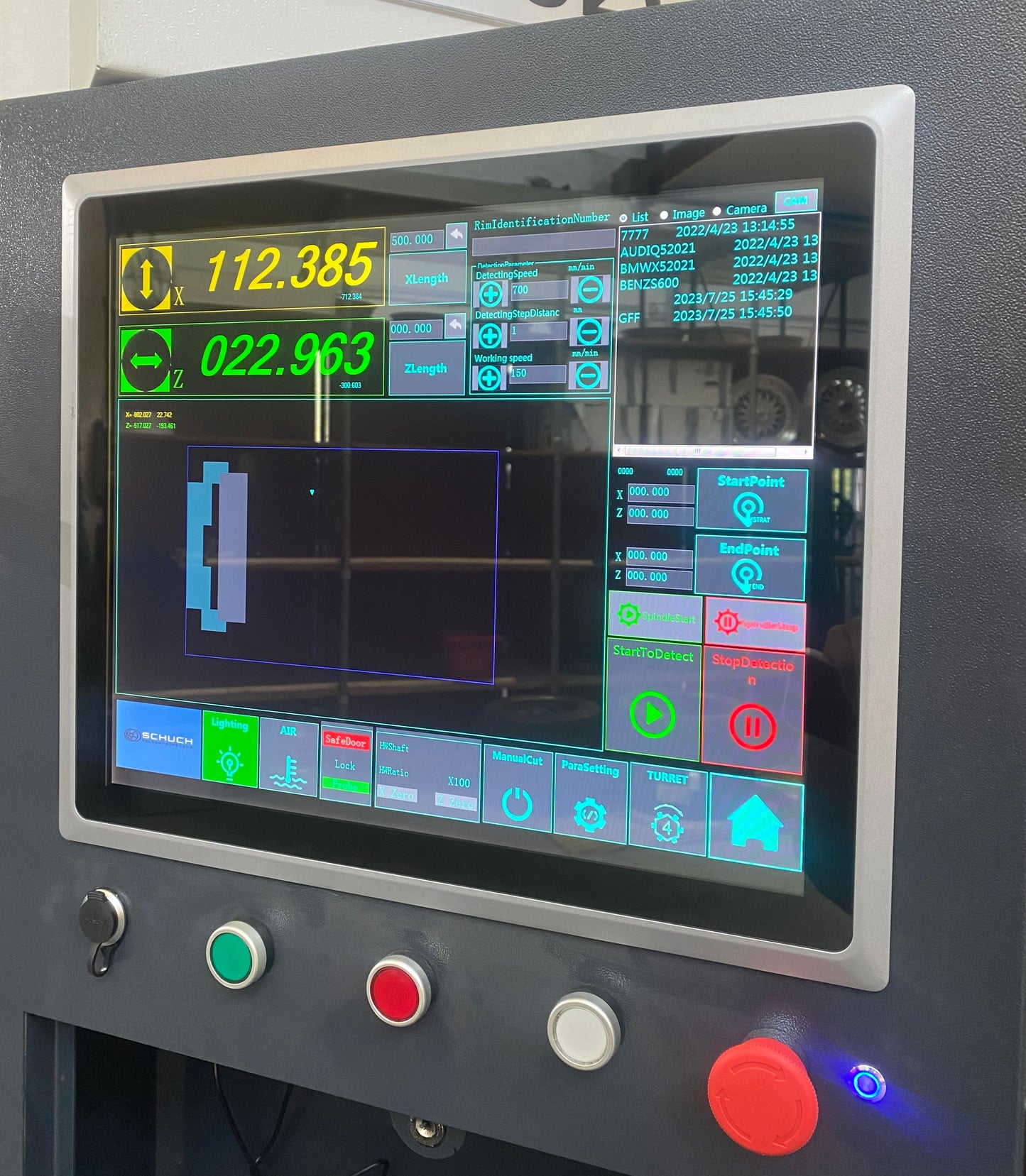 CNC-Felgen-Glanzdrehmaschine FP32C