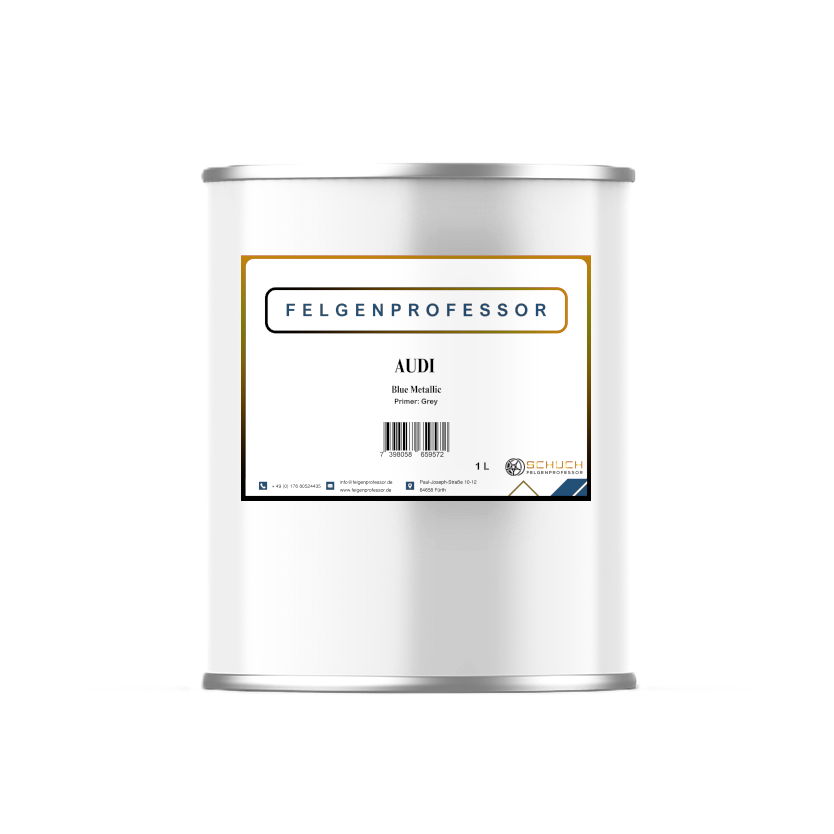 Audi Blue Metallic - Original Felgenlack