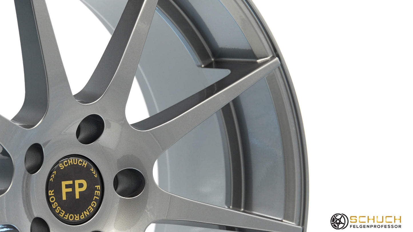 Audi Highgloss steel dark L-Z49 - original rim paint