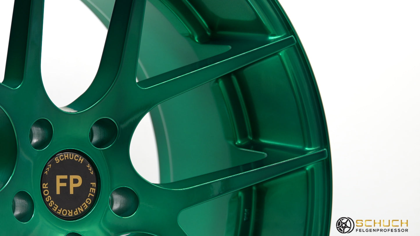 Candy powder varnish - Deep Green Candy Glaze