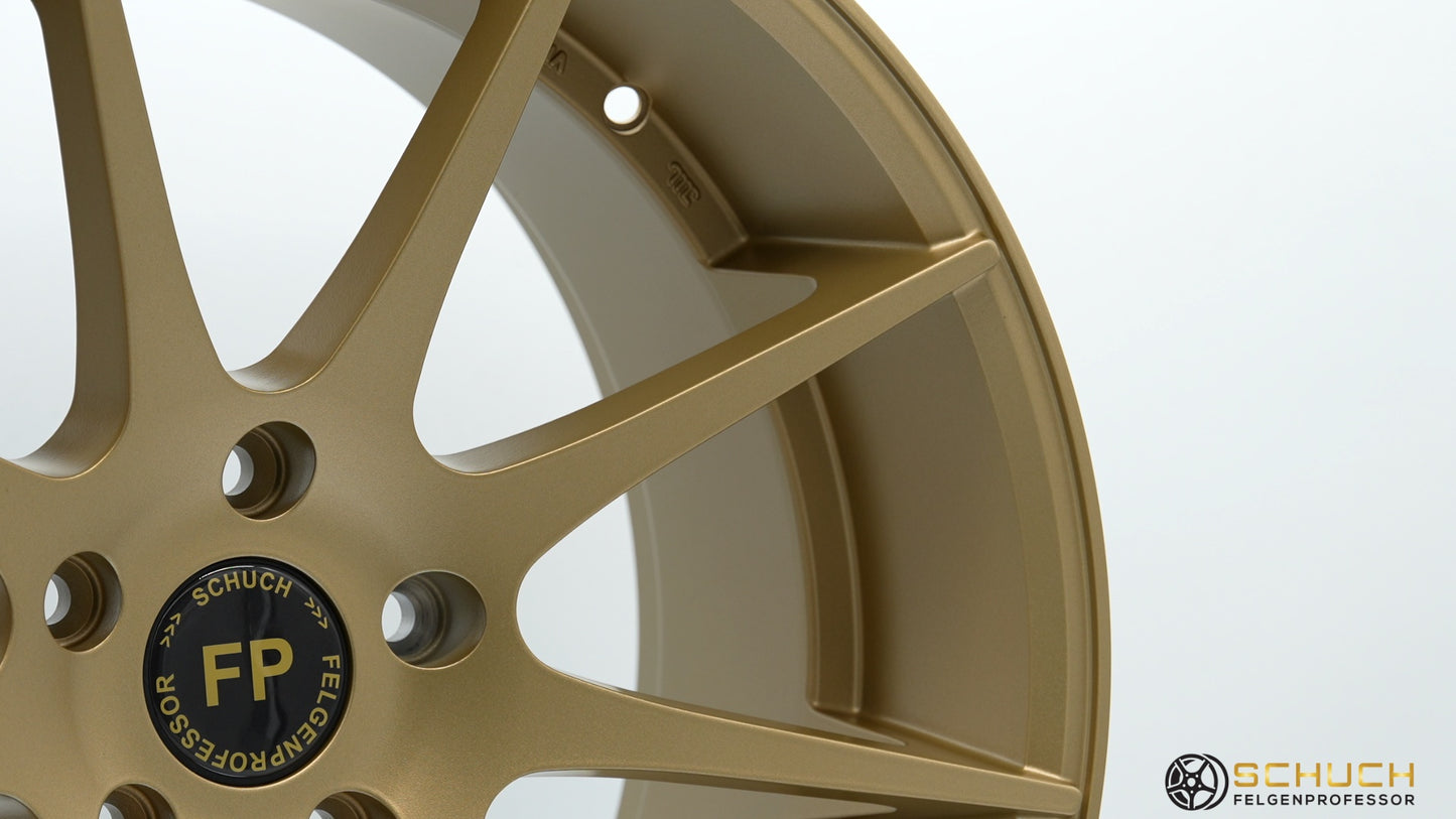 Porsche Aurum OP 9 spray paint - original rim paint