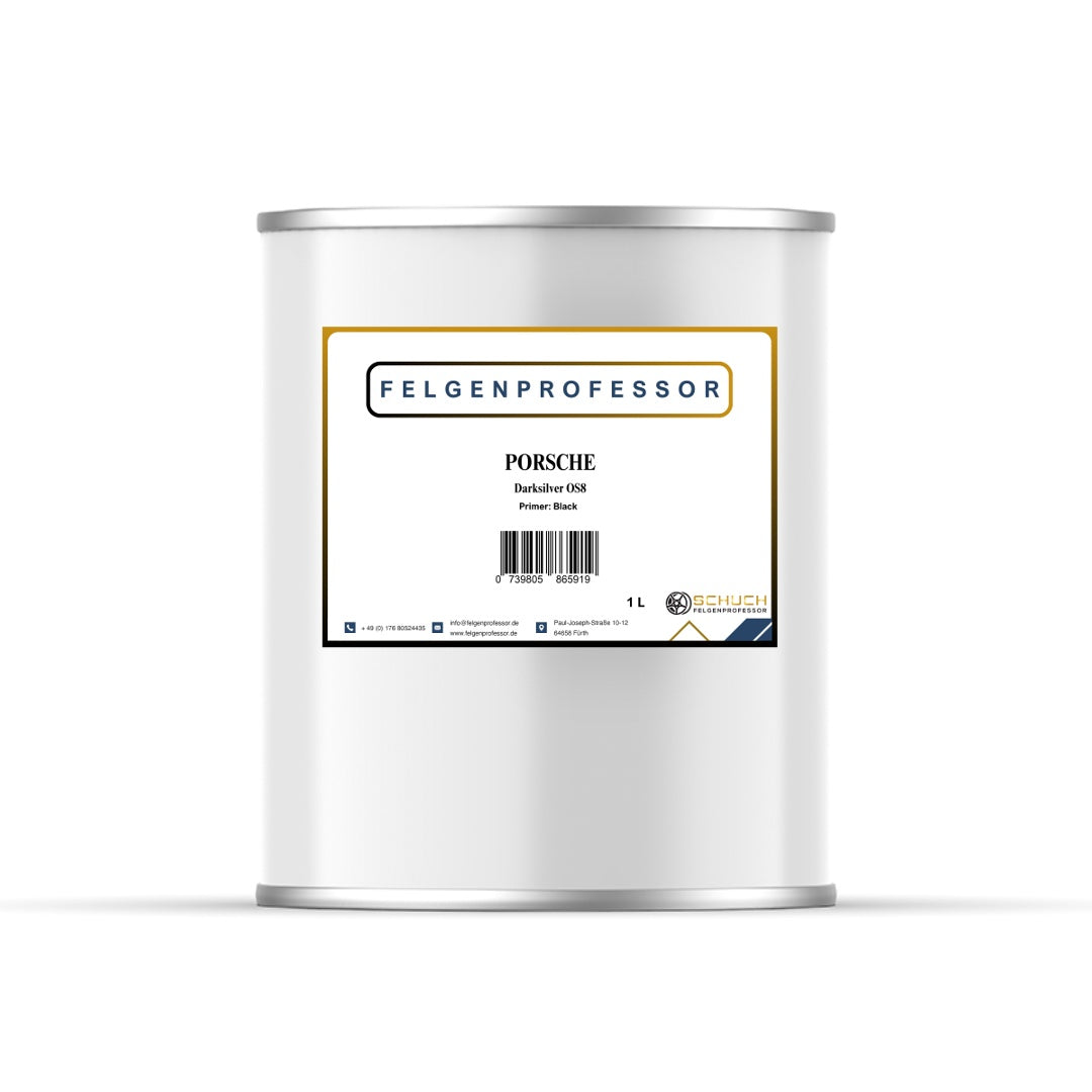 Porsche Darksilver OS8 - Original Felgenlack