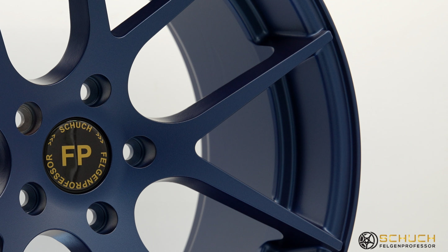 Porsche Indigo Blue II0 (Satin Gloss) Spray Paint - Original Rim Paint