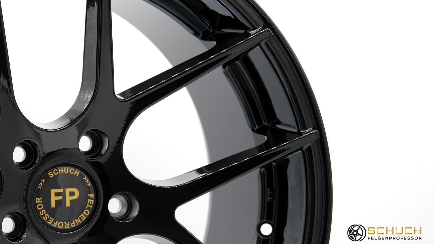 Porsche Mythos Black L-Y9T Spray Paint - Original Rim Paint