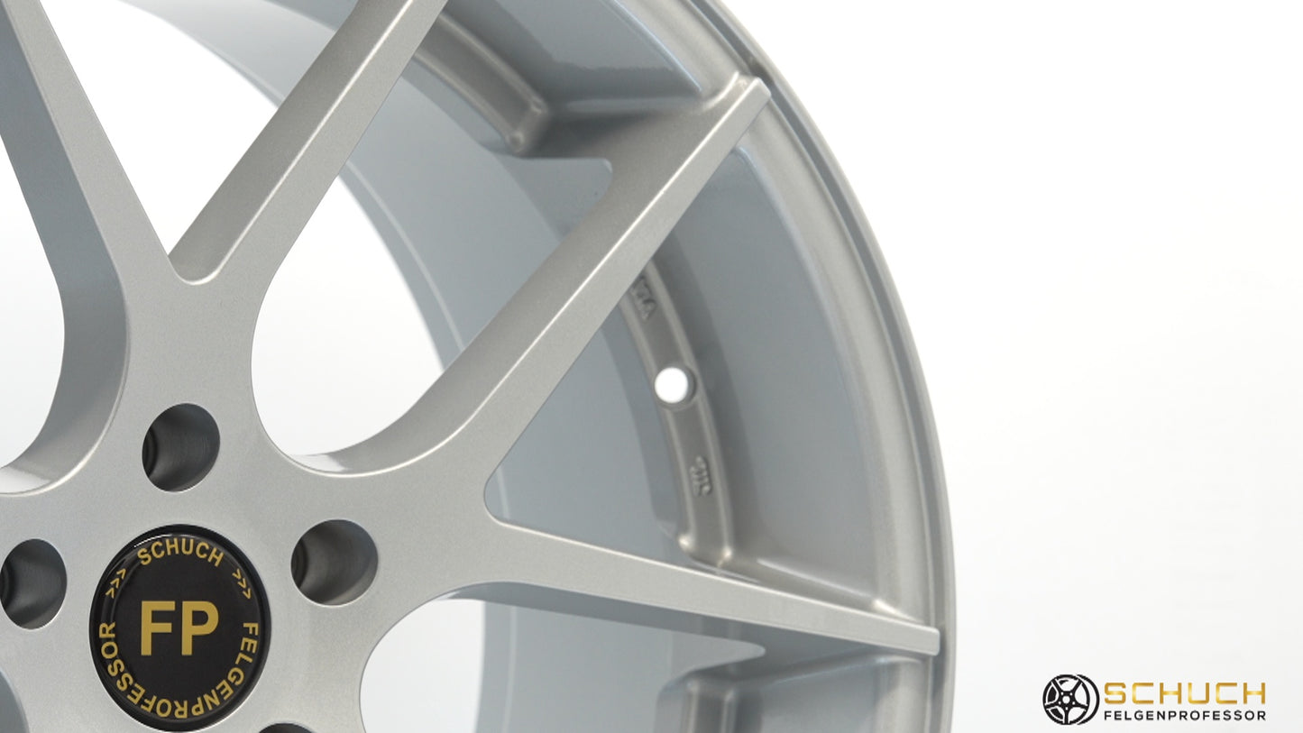 Porsche Sterling Silver metallic 9A1 spray paint - original rim paint