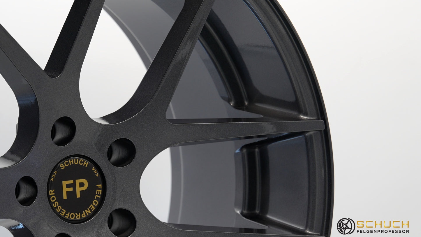 Skoda Anthracite metallic L-HA7 spray paint - original rim paint
