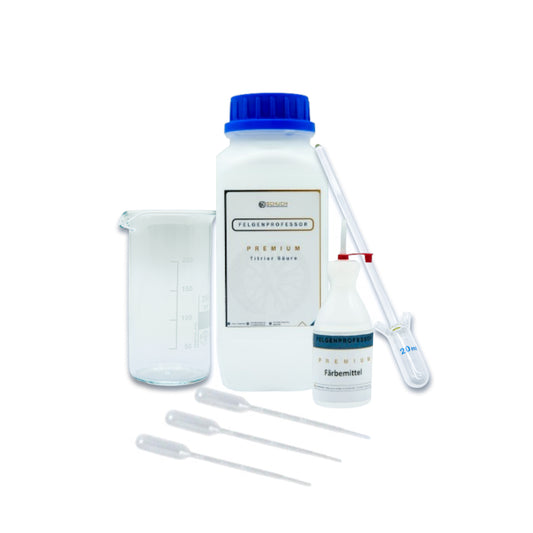 Entlackungsmittel Titrierset Badpflege