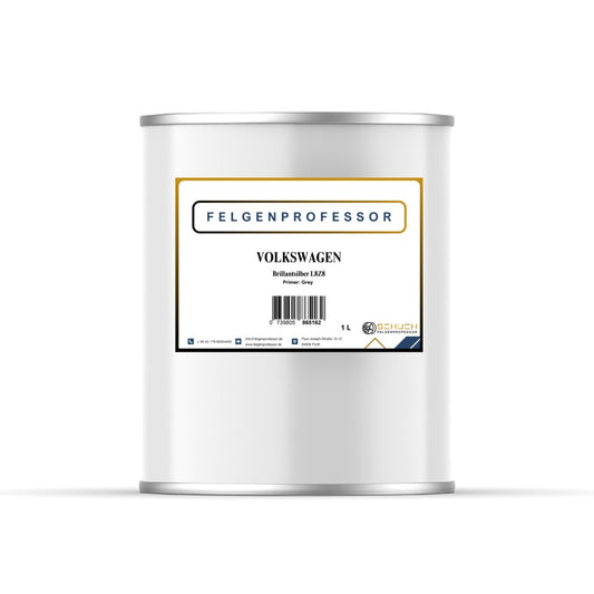 VW brilliant silver L8Z8 - original rim paint