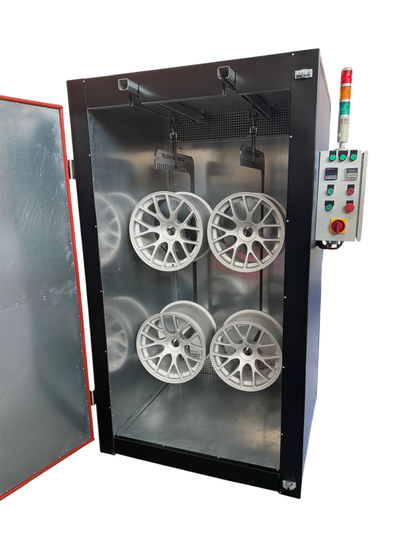 Felgen Einbrennofen Pulverbeschichtung Ofen Start 1M