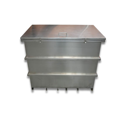 Industrial cold paint stripping tank (960 liters)