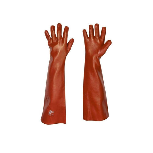 PVC protective gloves 60 cm long