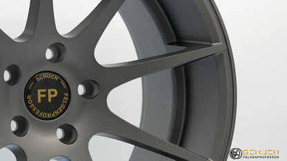 Porsche Vesuvius Grey OU9 Spray Paint - Original Rim Paint