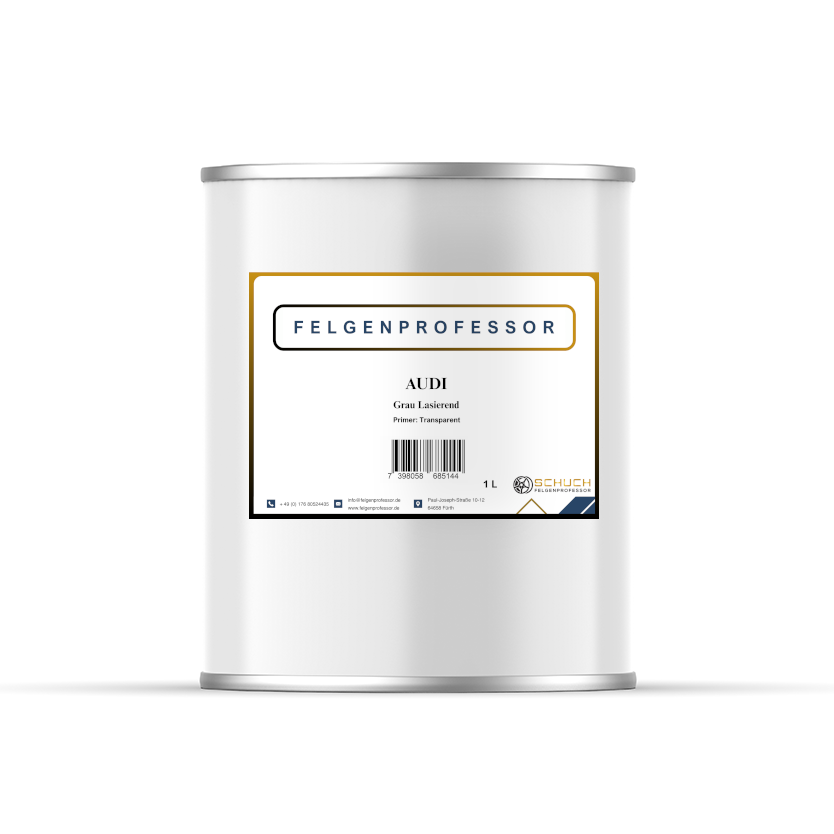 Audi Grau Lasierend - Original Felgenlack