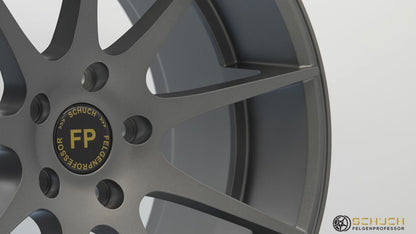 Porsche Vesuvius Grey OU9 Spray Paint - Original Rim Paint