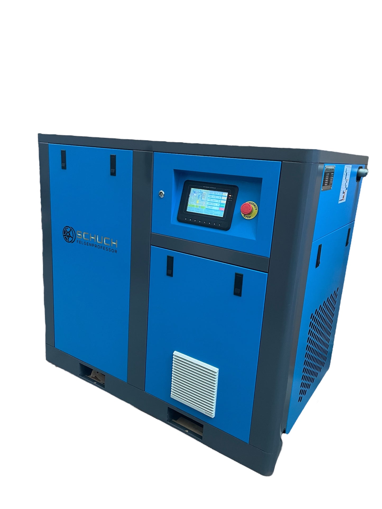 Felgenprofessor Schraubenkompressor SAC-30 – 30 kW Industriekompressor mit Kältetrockner & Filtern