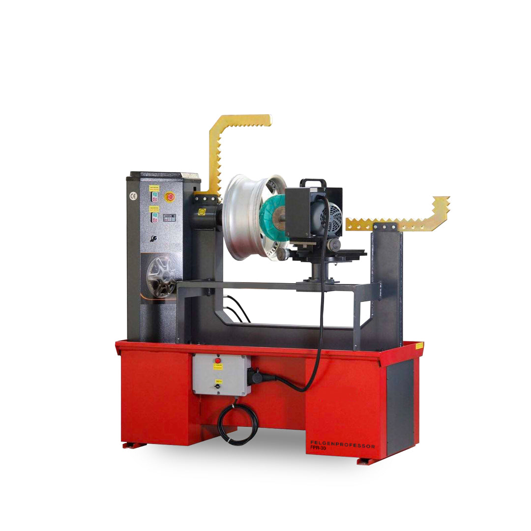 Rim straightening machine with polishing system up to 30 inches ...