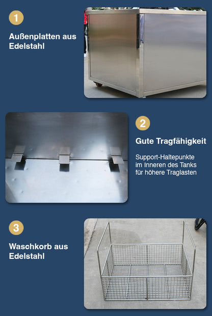 Industrielles Ultraschallgerät Super Sonic (960 Liter) | Ultraschallreiniger